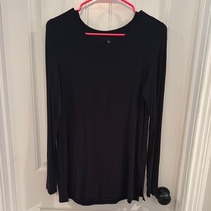 Black Long Sleeve Women's Top